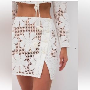 For Love & Lemons Sirena Coverup Bottom NWT Size S